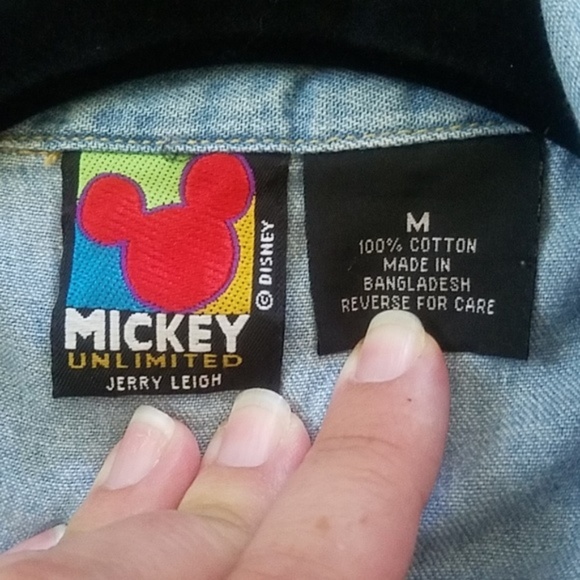 Vintage Mickey Mouse - Cute Disney Button Down Top - Picture 7 of 8